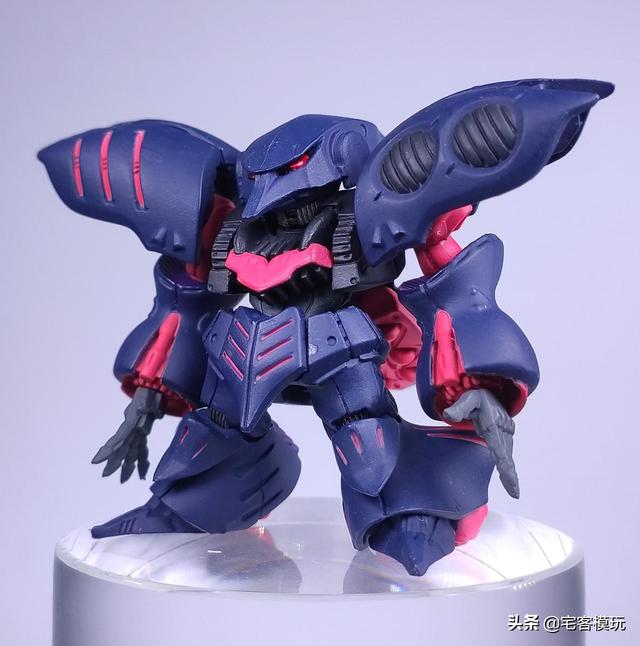 78民间测评食玩fw卡碧尼mkii精神力高达mkii配件包