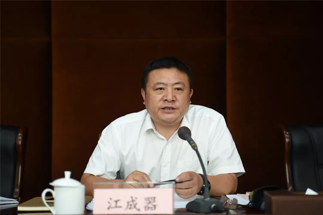 市委政法委副书记江成器用"会议组织好,会议形式好,工作经验好"肯定