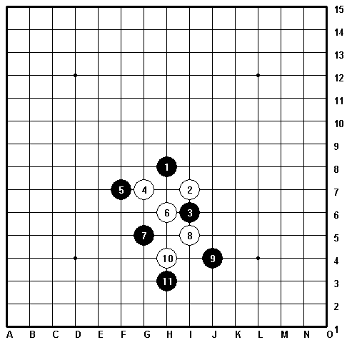 五子棋必胜26阵法图片