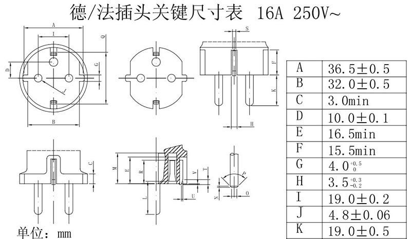 原创详解的德标与欧标区别正确选择欧洲插头插座不难了