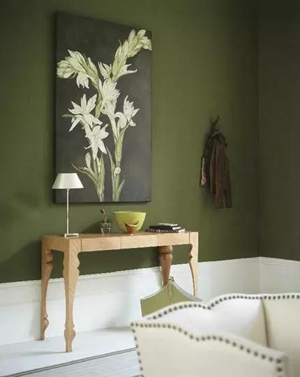 橄榄绿色沙发搭配图片图片