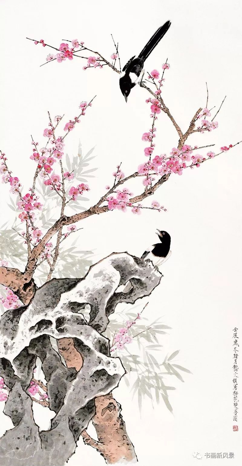 国画梅龚文桢笔下的梅