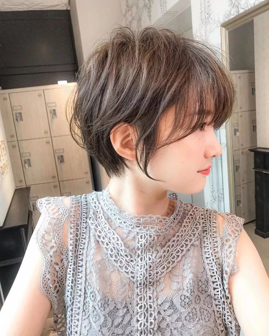 最撩人的短发这样剪!