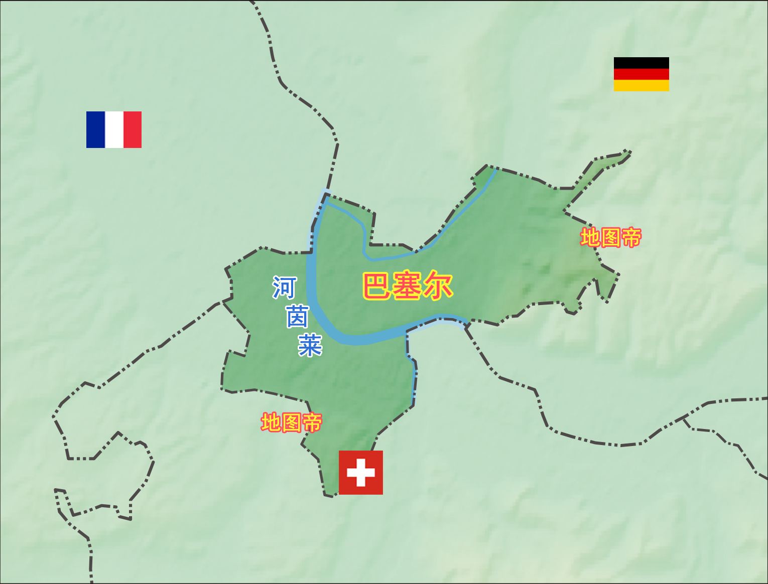 莱茵河流经哪六个欧洲国家