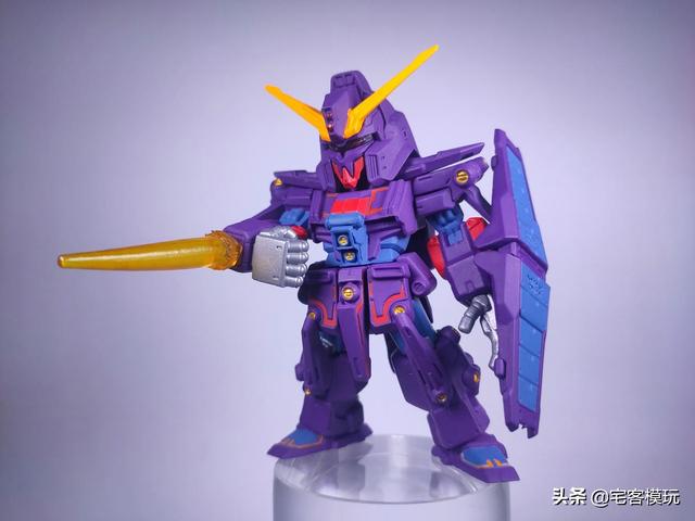 78民间测评食玩fw卡碧尼mkii精神力高达mkii配件包