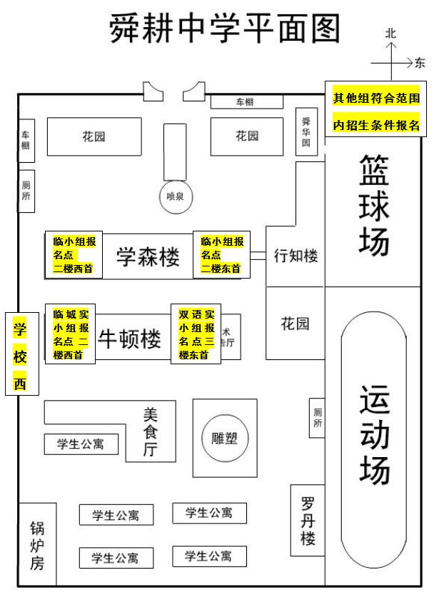 薛城舜耕中学地图图片