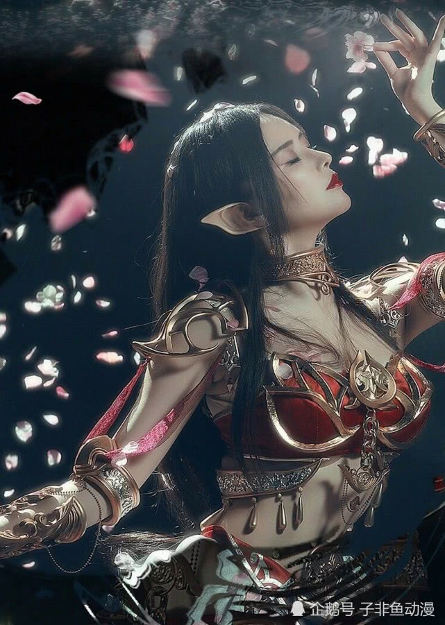 斗破苍穹cosplay这版美杜莎女王很还原