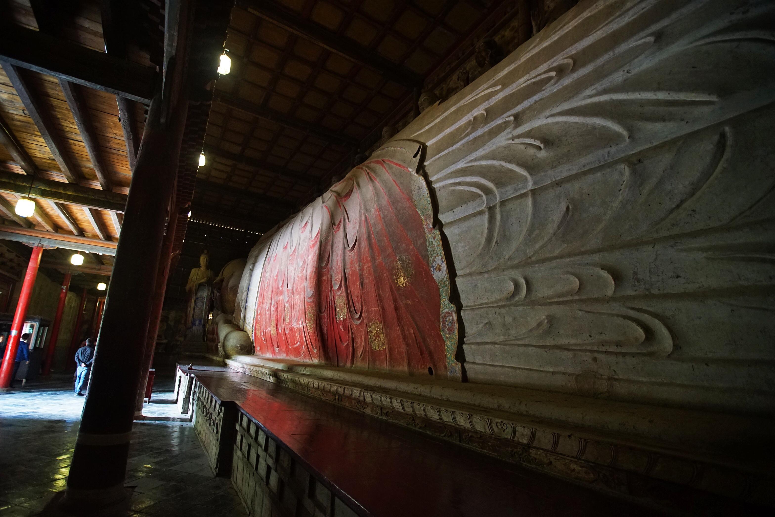 遊客熟知的張掖大佛寺陌生的西夏皇家寺院臥佛究竟有多大