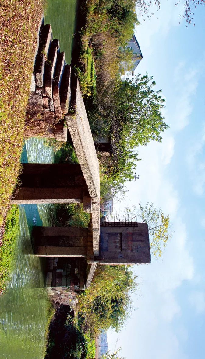 秀洲悠久历史北为吴王夫差,南为越王勾践桥洞内各凿有石像一尊是嘉兴