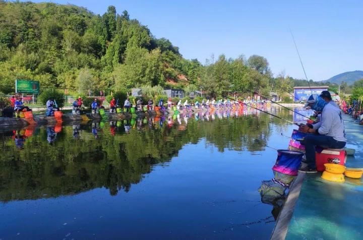 "羽言浮漂杯"甘肃成县选拔赛在成县陈院生态园渔乐农庄隆重开幕