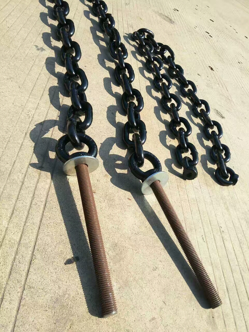 鲁兴圆环铁链护栏防护链条一般用什么规格型号