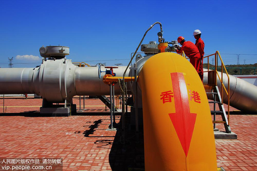 西气东输18年累计向香港输送天然气764亿立方米