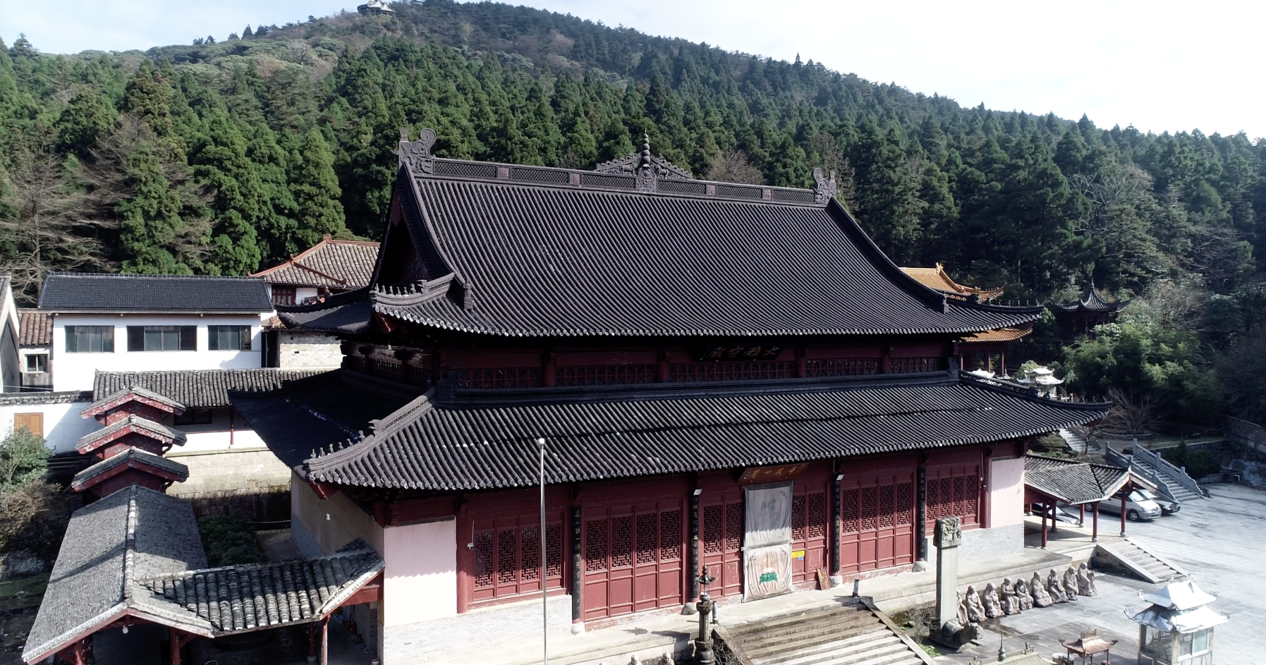 千年古刹天台山华顶寺,一个让人心静,充满神秘色彩的地方