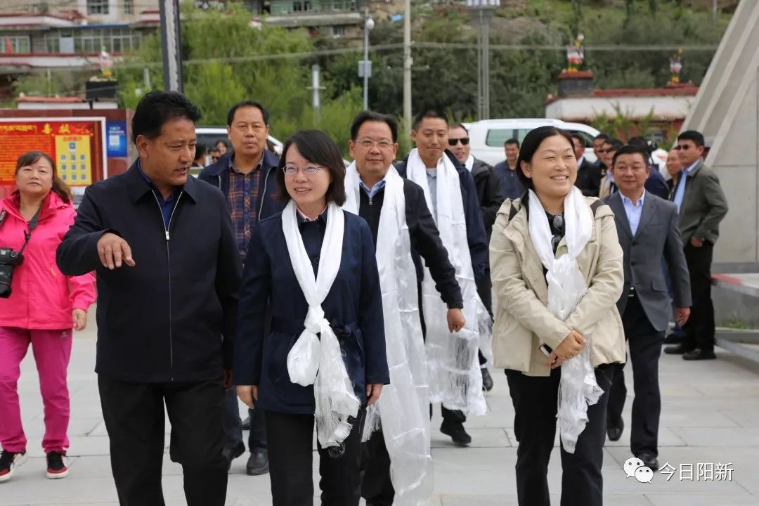 时政黄石市党政代表团赴曲松县考察对口支援工作