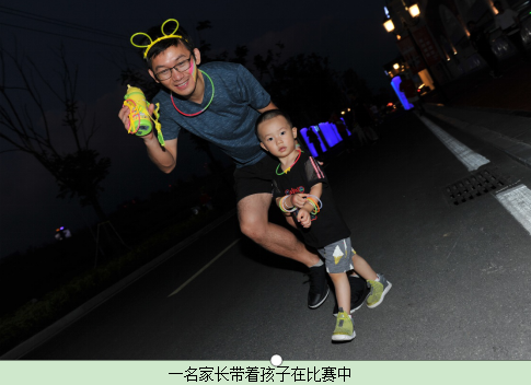 今夜,首创奥莱"我最闪亮"亲子荧光跑在这里激情开跑!_合肥