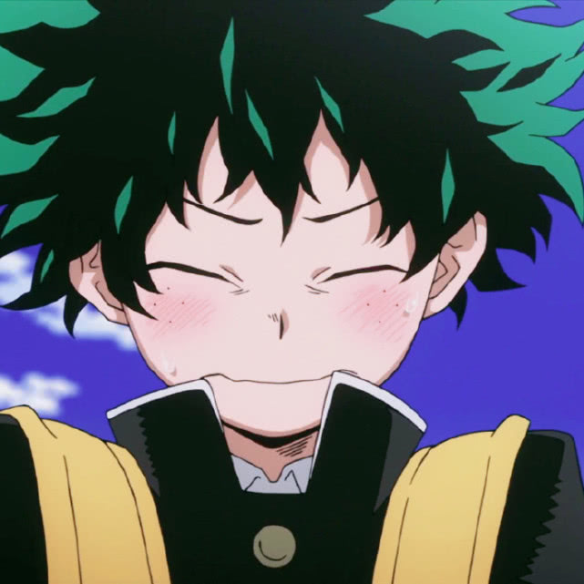 很火的英雄学院头像,全网都在用