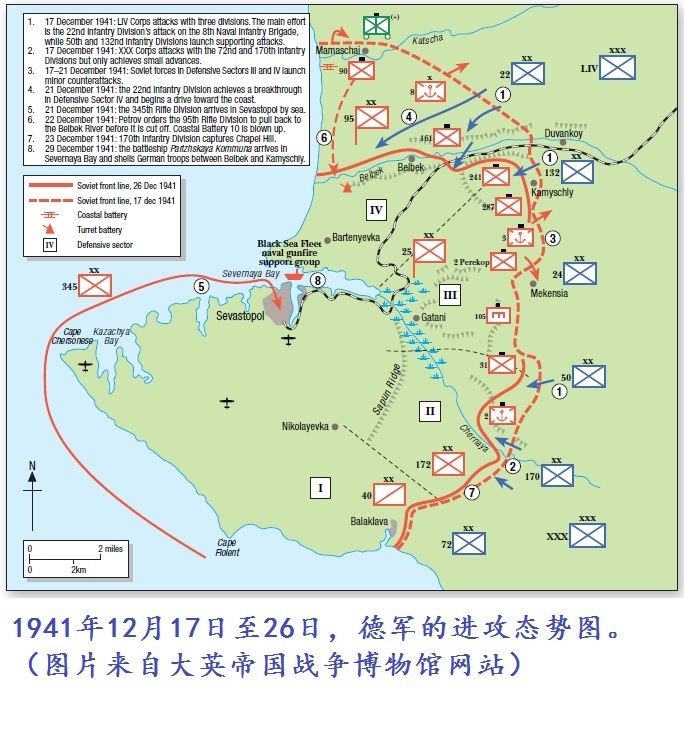 塞瓦斯托波尔要塞之战01德军攻击塞港初战受挫