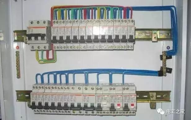 柜内接线完毕,用吸尘器清除柜内杂物,保持设备内外清洁,准确标识设备