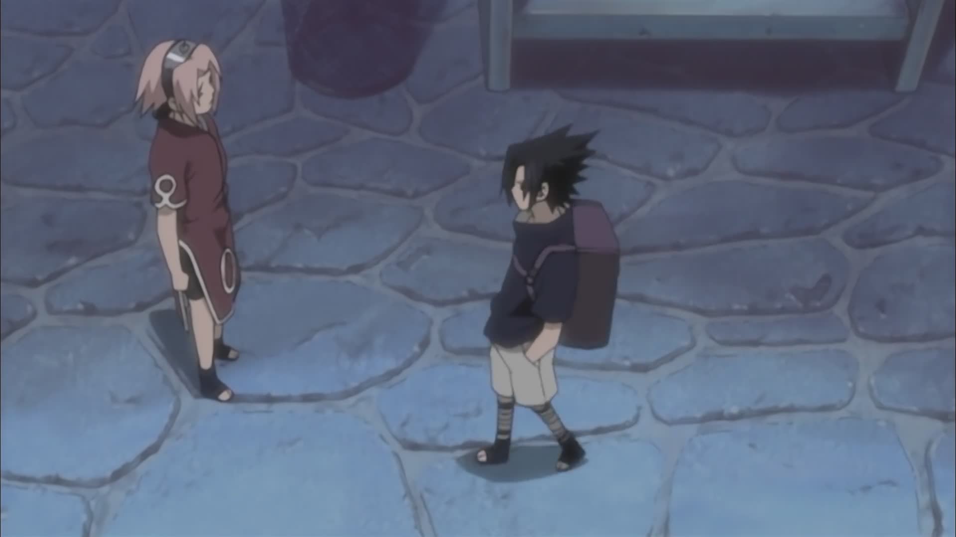 感受着佐助渐去渐远的背影,小樱再也控住不住情绪,大声吼道:"为什么?