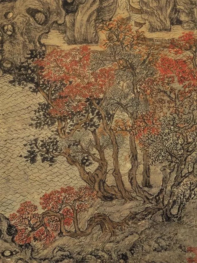 每日一画元王蒙具区林屋图