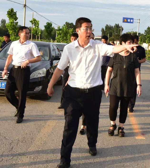 邯郸肥乡区政府区长李书平调研指导散乱污企业整治工作