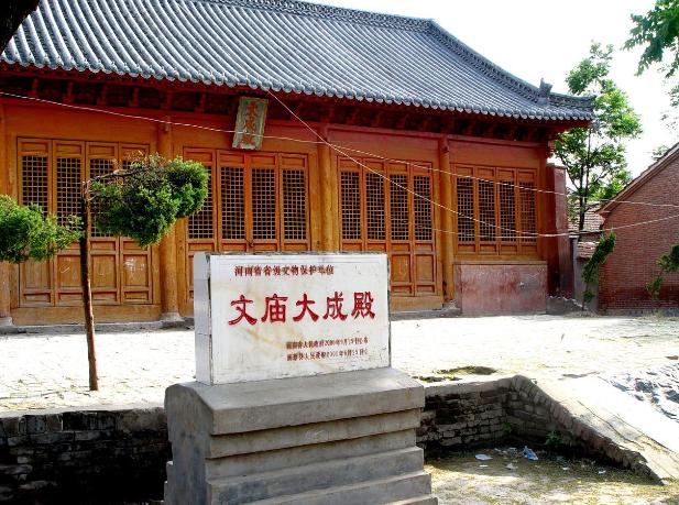 原创全国唯一一尊明代孔子青铜像竟不在山东曲阜而在河南一个小县