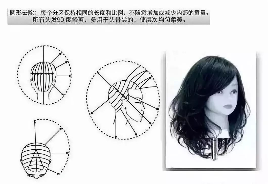 美发店常用技术之九款基本型剪裁图文教程剖析你都会了吗