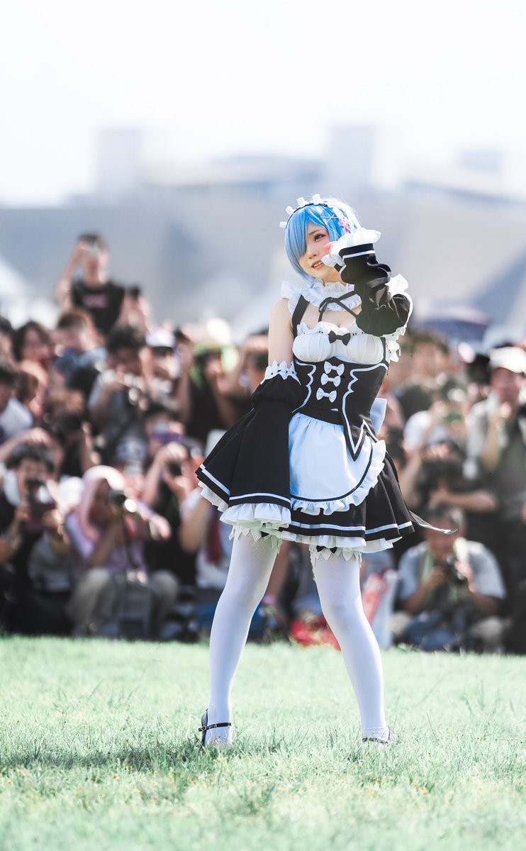 c96壮观拍摄大军 知名coser登场摄影超疯狂