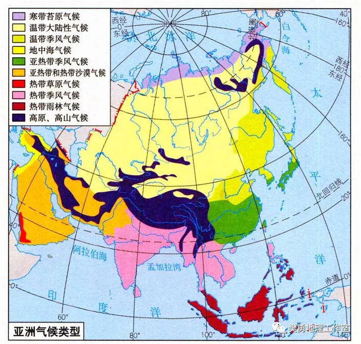 学法指导80多条气候特征及成因的问答图文完整版