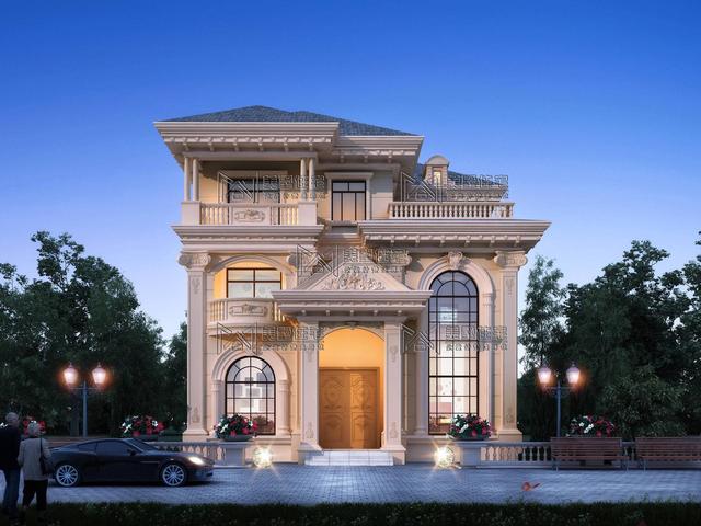 农村盖房丑4款风格各异的3层豪宅别墅谁看谁喜欢