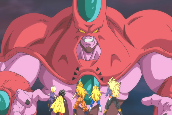 原创龙珠英雄轻松秒杀三位超级赛亚人3这个敌人的实力真是可怕