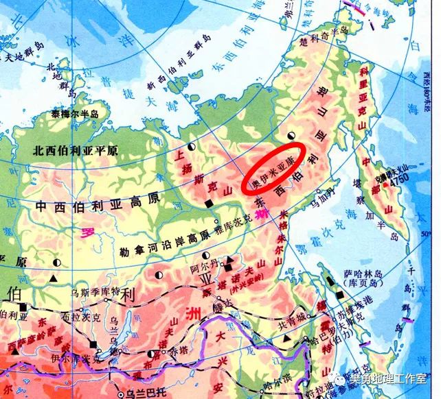 33,奥伊米亚康—维尔霍扬斯克地区成为北半球寒极的原因?
