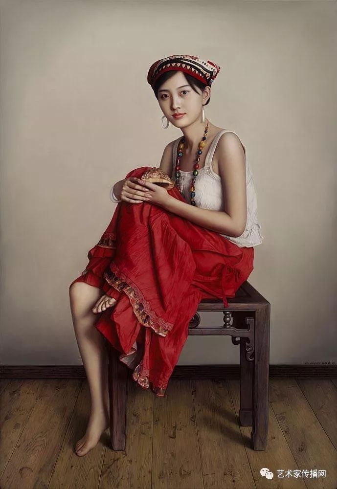 "古典冷军"一幅画400万!东方女性的窒息之美