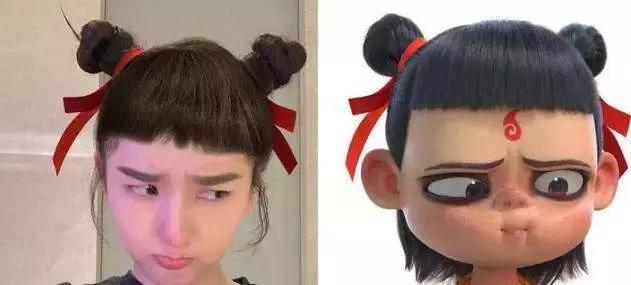 哪吒爆了少女感爆棚的哪吒头火了