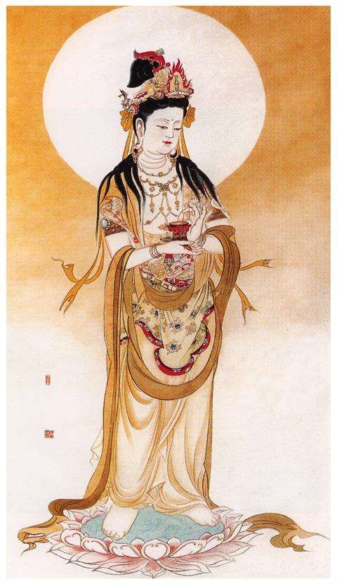 修因遍用根尘识,证果俱获圆通常.摄念佛人归净土,此恩永劫莫能忘.