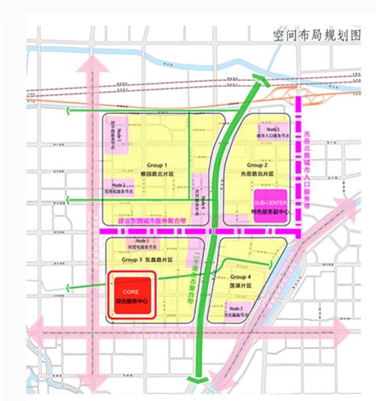聊城市中心城区新区片区展望从城市规划发展看投资置业方向