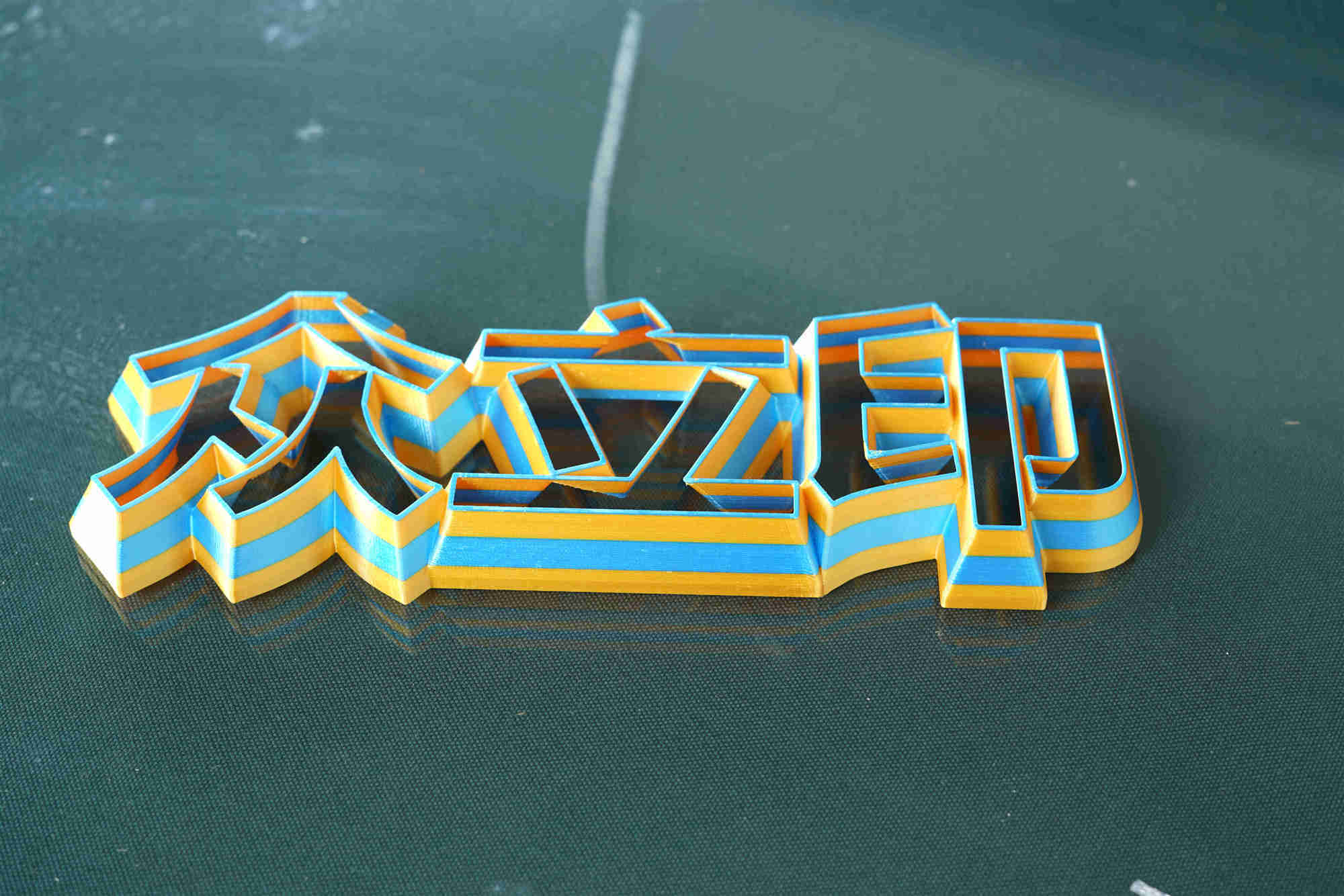 发光字3d打印字壳众立印