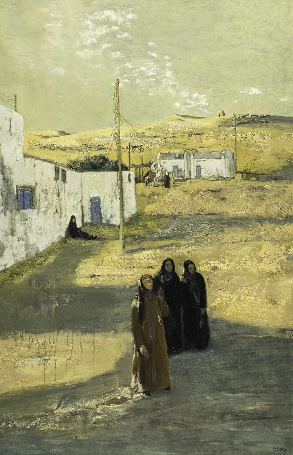 任传文随性而自然的绘画