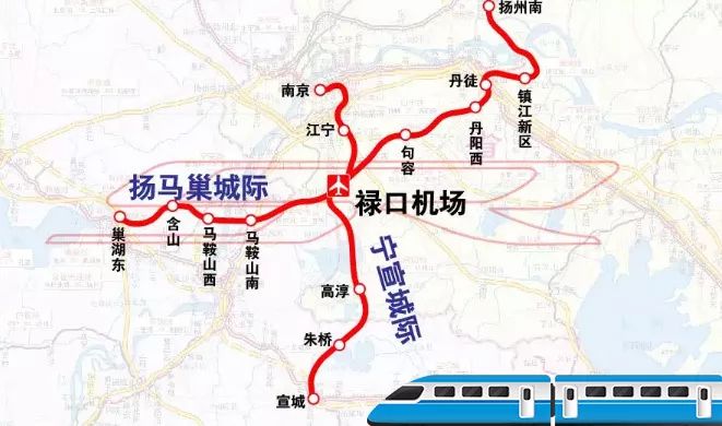 出站后至马鞍山南站,与规划巢湖至马鞍山铁路相衔接.