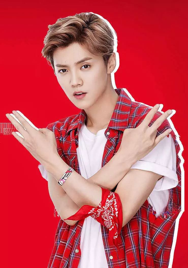 看过鹿晗的双眼皮,那么你们看过鹿晗的三眼皮吗?_脸部