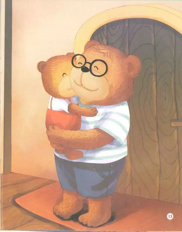 绘本欣赏爸爸抱抱