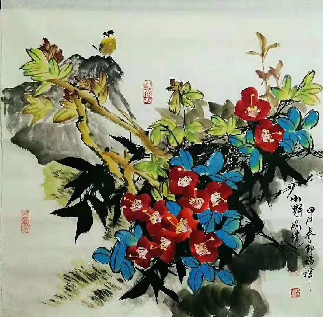 辽宁画家沈福祥的写意画作欣赏