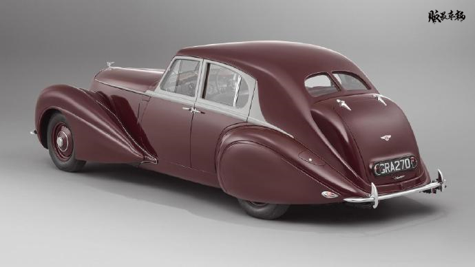 迷人的经典宾利老爷车