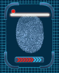 摁一下识别好了就能开锁指纹独一无二无法复刻特别是活体指纹解锁的