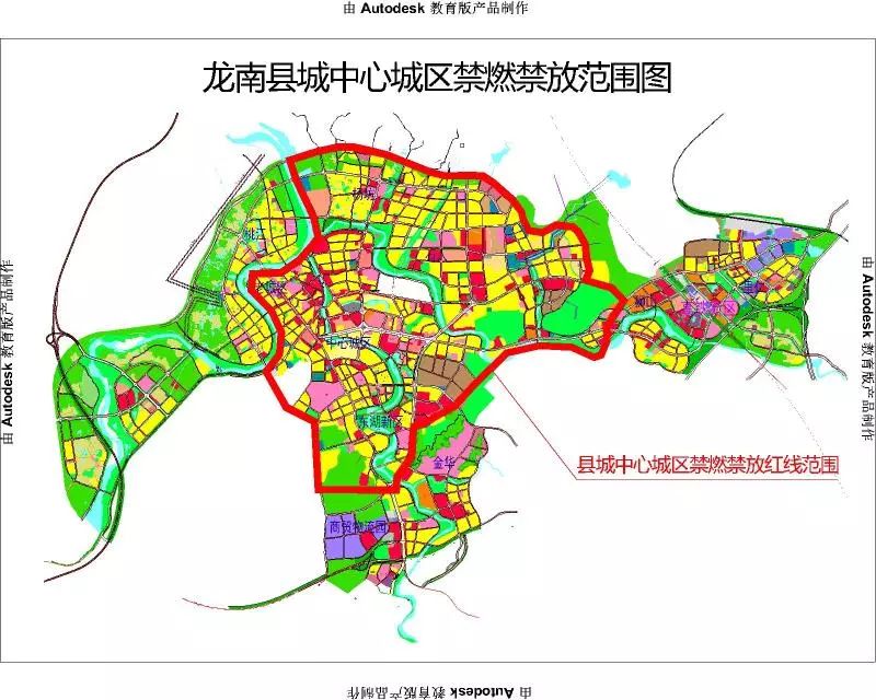 龙南杨坊片区规划图图片