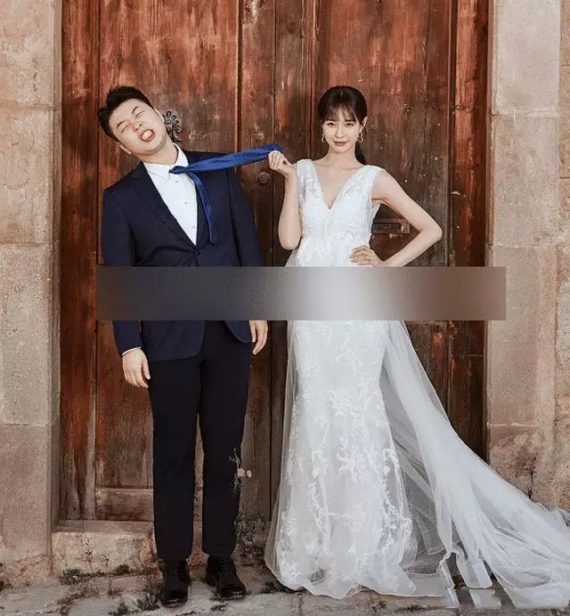 看杜海涛的婚纱照整容式变化网友沈梦辰捡到宝了