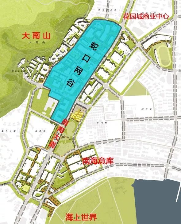 深圳蛇口山公园规划图片