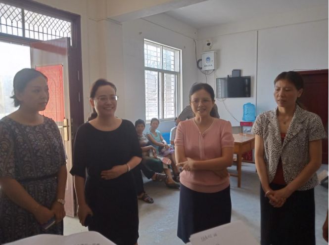 湖北省妇联赴安陆督导"彩虹行动"工作
