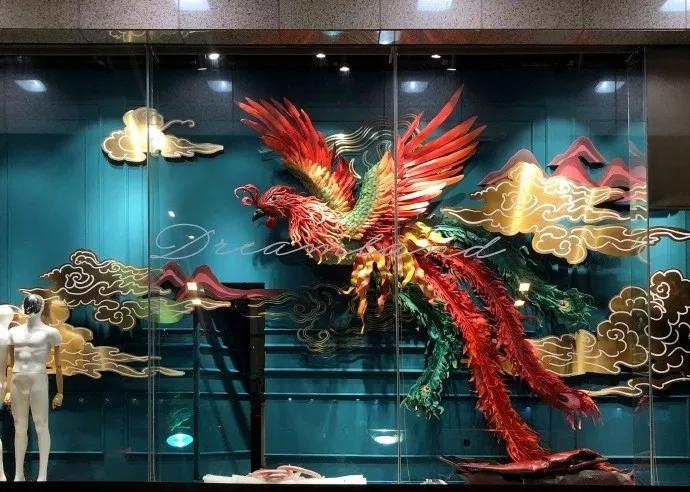 鸿蒙现世这些中国风的橱窗让人惊艳