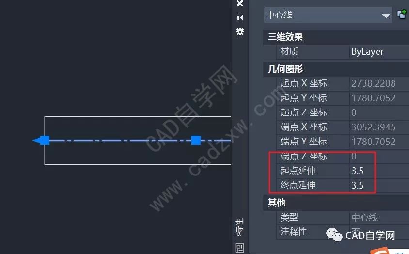 cad中心线还可以这样标注,小技能你get到了?